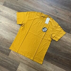 Carhartt WIP Work In Progress S/S Range C T‎ Shirt Sz M NWT Mustard Yellow
